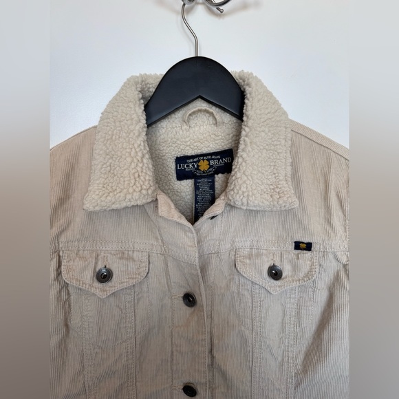 Lucky Jeans - Women's - Cotton Corduroy Jacket - Small Petite - Picture 2 of 5